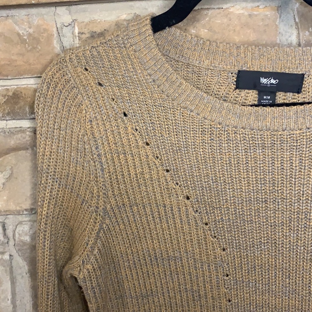 Tan / Gray sweater
